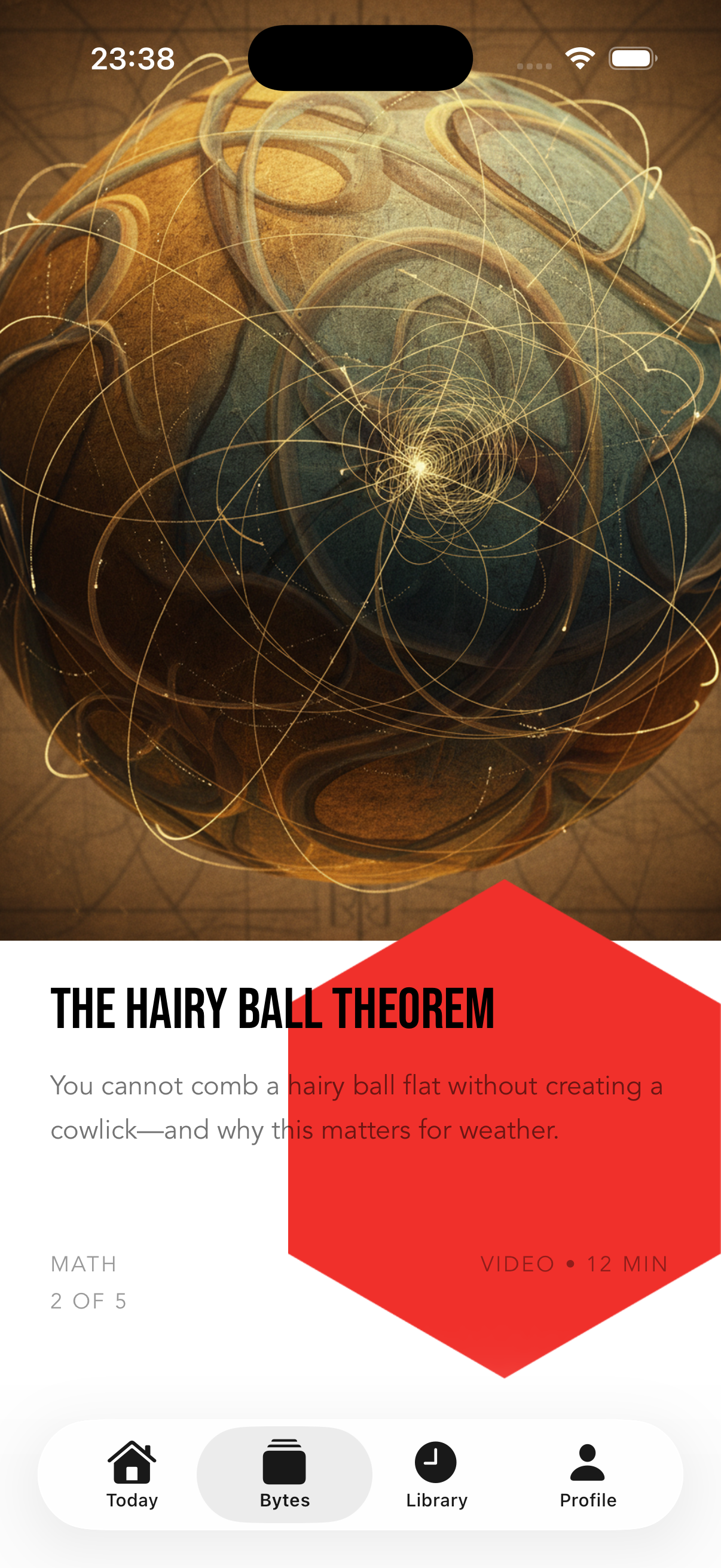 CurioCards Home Screen